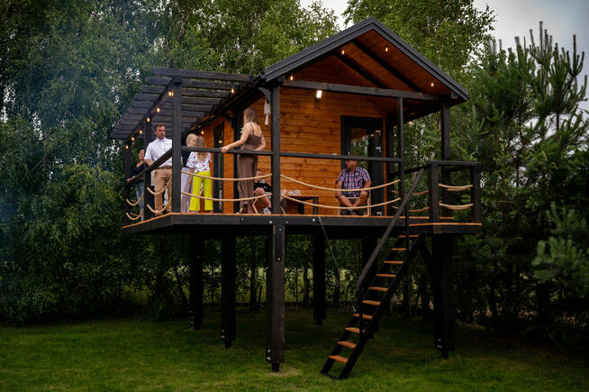 Domek letniskowy na palach relaks, odpoczynek idealny na wak