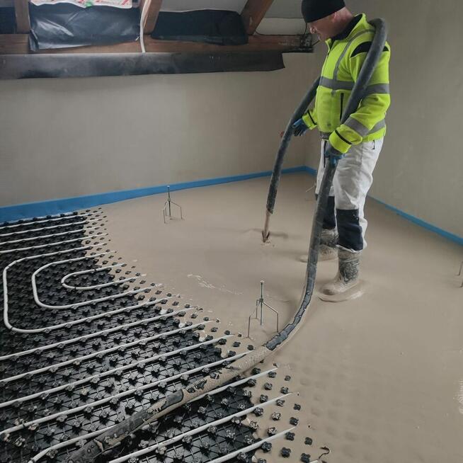 Posadzki wylewki Anhydrytowe