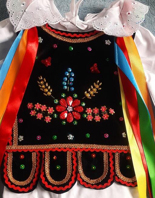 Strój Krakowski rozmiar 80cm-152cm