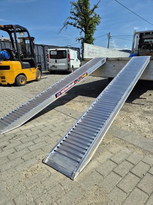 Najazdy aluminiowe 3m/2500kg DARMOWA DOSTAWA | GWARANCJA