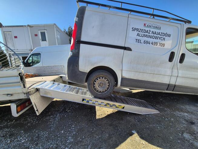 Najazdy aluminiowe 3m nośność 12 ton, DOSTAWA ZA DARMO