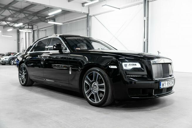 Rolls-Royce Ghost 6.6 V12 570KM. Gwiezdny sufit Starlight. Salon PL. 1 właściciel. FV23%