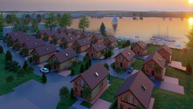 24 Domy pod klucz RYN nad jeziorem, własna marina