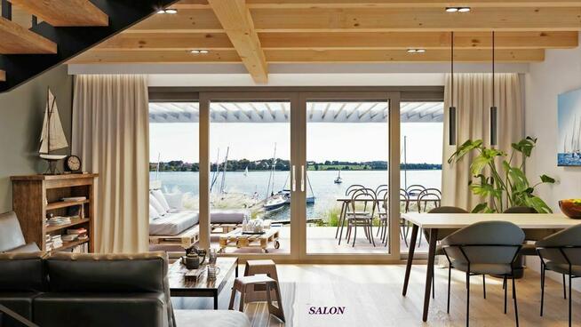 24 Domy pod klucz RYN nad jeziorem, własna marina