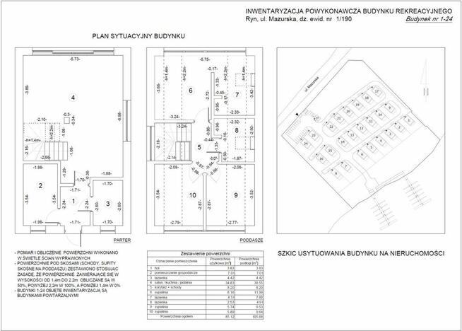 24 Domy pod klucz RYN nad jeziorem, własna marina