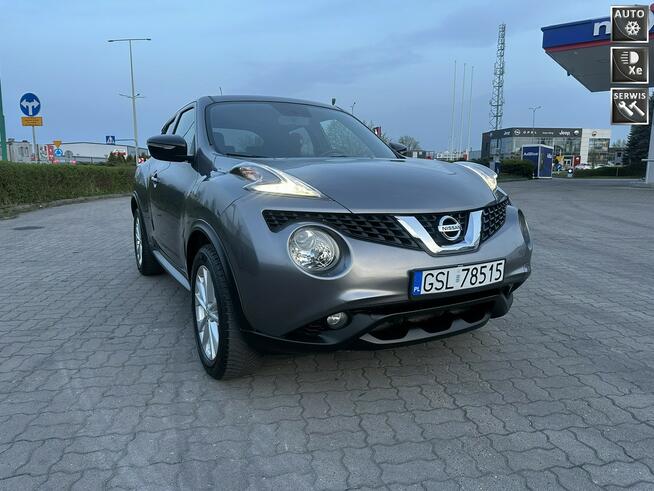 Nissan Juke 2015 1.2 benzyna 115km bezwypadkowy panorama xenon 2 komplety alu
