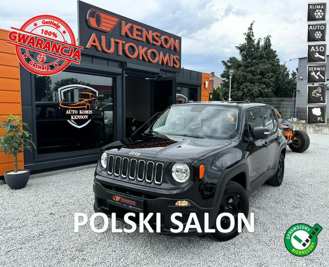 Jeep Renegade PL Salon, 1-Właściciel, ASO, Bezwypadek, Klimatyzacja, Bluetooth, USB