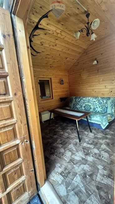 Domek letniskowy na działce budowlanej