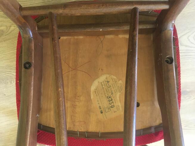 PRL do stolika A-5908 krzesło krzesła