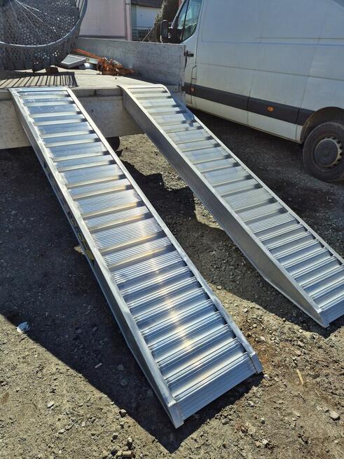 Najazdy aluminiowe 3m nośność 12 ton, DOSTAWA ZA DARMO