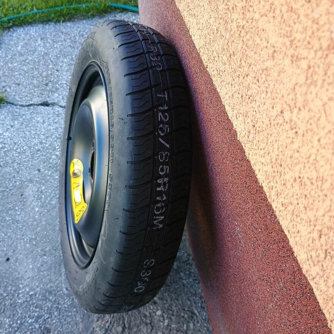 Kolo 16 Cali Zapasowe Dojazdowka Ford 5x108. 125x85x16 Nowe.