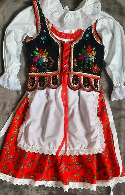 Strój Krakowski rozmiar 80cm-152cm