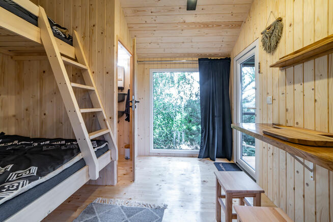 Domek letniskowy na palach relaks, odpoczynek idealny na wak