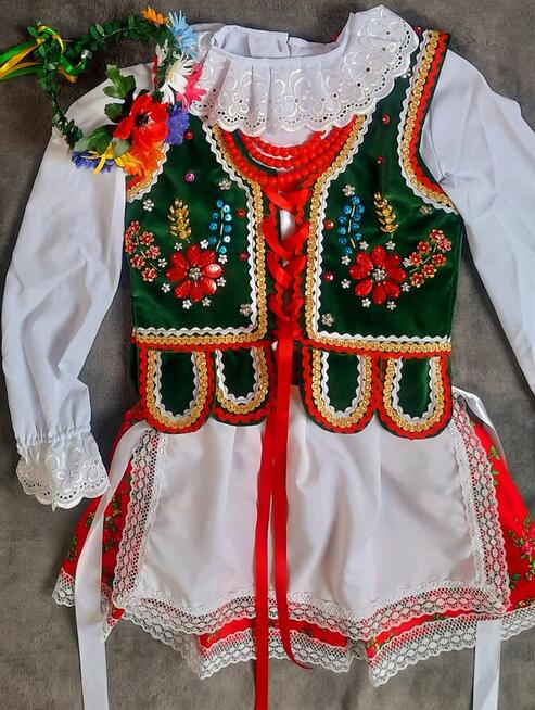 Strój Krakowski rozmiar 80cm-152cm