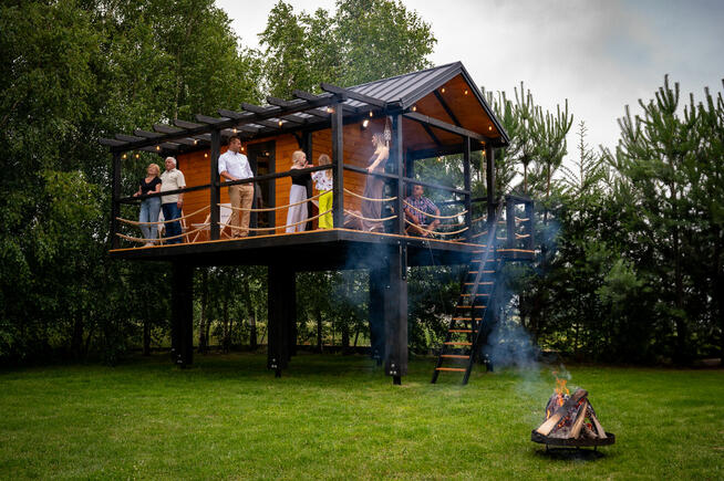 Domek letniskowy na palach relaks, odpoczynek idealny na wak