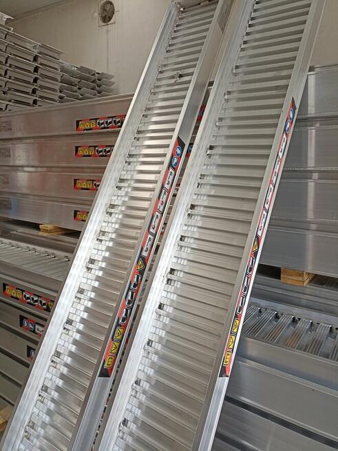 Najazdy aluminiowe 3m/2500kg DARMOWA DOSTAWA | GWARANCJA