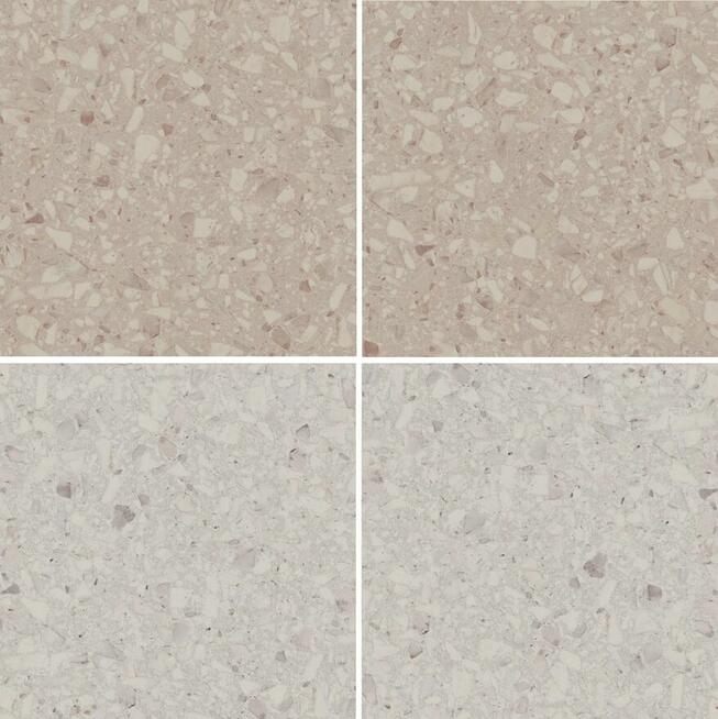 gres 59,8/59,8 terazzo szkliwiony - matowy - satynowy