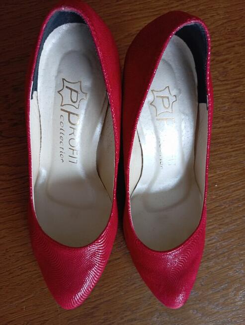 Buty eleganckie na obcasie jak nowe rozmiar 38