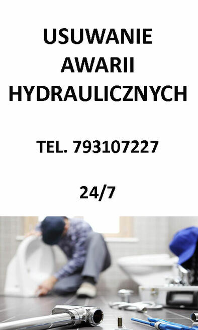Usuwanie awarii hydraulicznych hydraulik bielsko biała