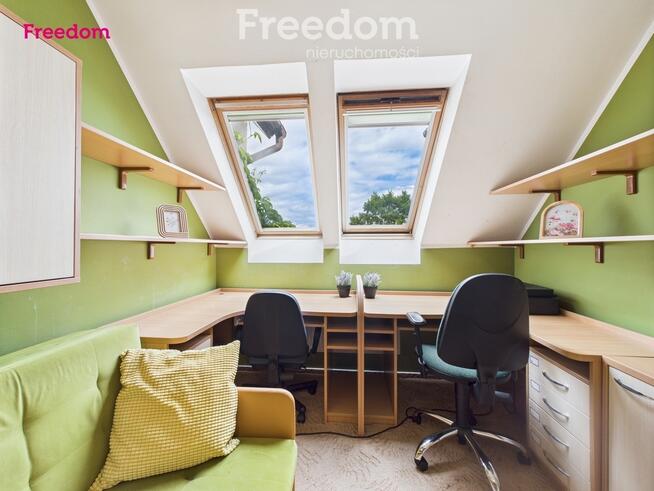 Szeregowiec z ogrodem i poddaszem |Olsztyn Mleczna