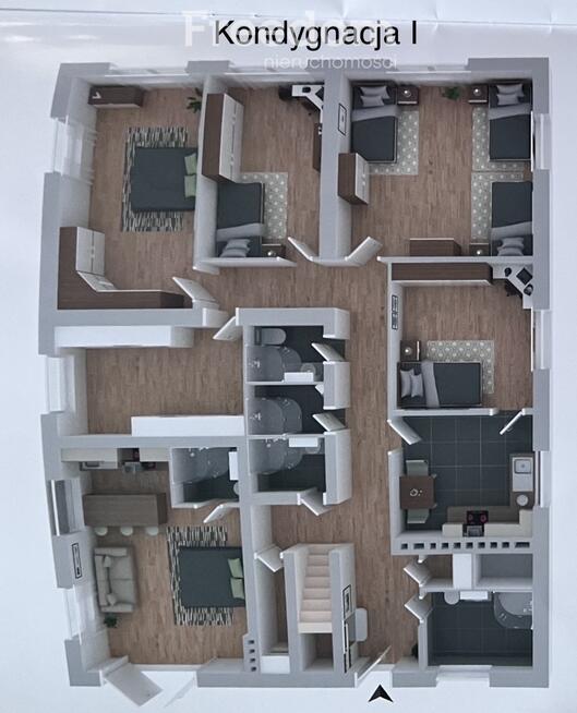 Dom gościnny, 12 pokoi, całoroczny. Okazja.