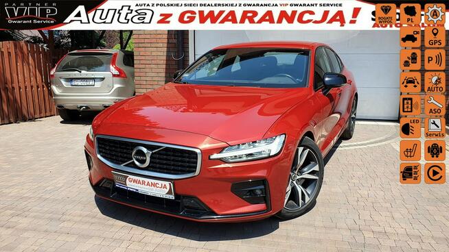 Volvo S60 T4 R-Design, Salon PL,  serwis ASO, Bezwypadkowy , Navi, AT, kamera