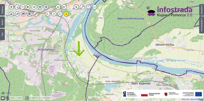 Działka budowlana Bydgoszcz Łęgnowo