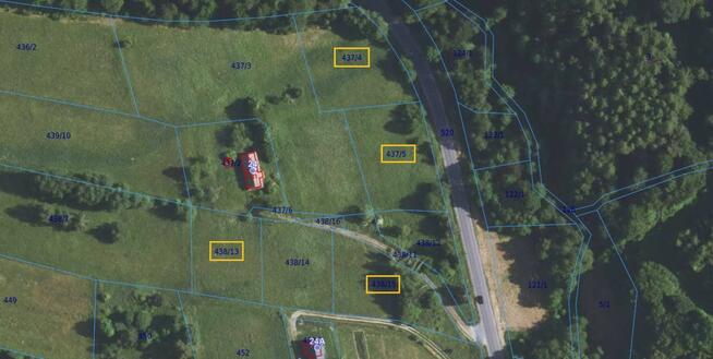 Działka inwestycyjna Czarnorzeki gm. Korczyna,