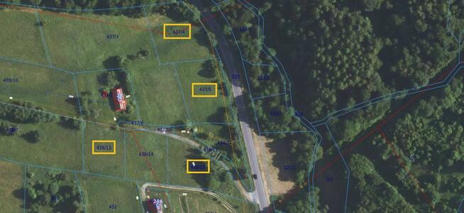 Działka inwestycyjna Czarnorzeki gm. Korczyna,