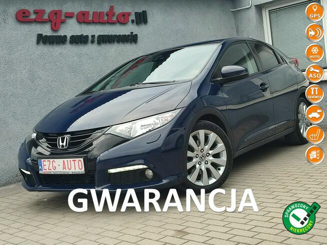 Honda Civic Nawigacja kamera  bogata opcja bezwypadkowy Gwarancja