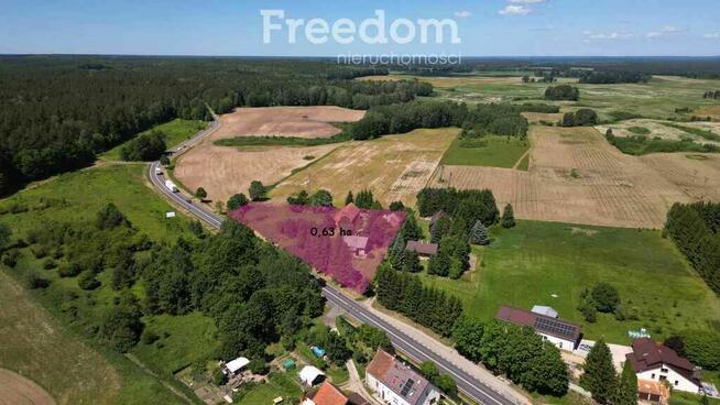 Siedlisko z domem Podlejki duża działka