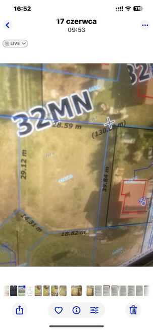 Działka budowlana / 1089 m2 Brzeźnik / Okazja !