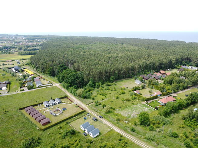Rusinowo nad Morzem, Działka z Domkami, 869m2