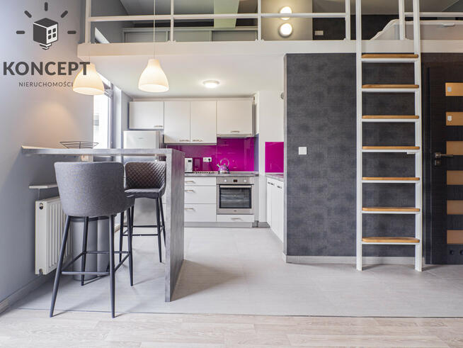 Studio z antresolą | Balkon | Ogród Botaniczny