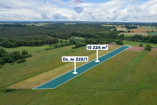 Zostań Rolnikiem! Działka 1,5 ha!