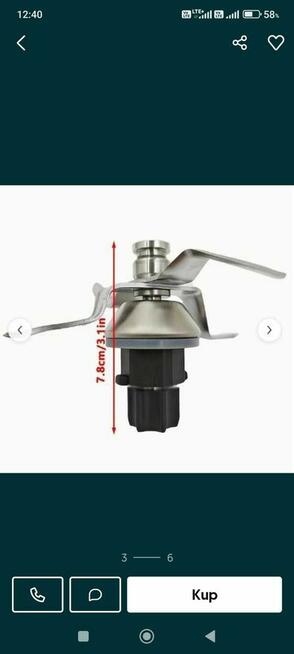 Ostrze do Robota Kuchennego Thermomix TM31 Silvercrest Nóż