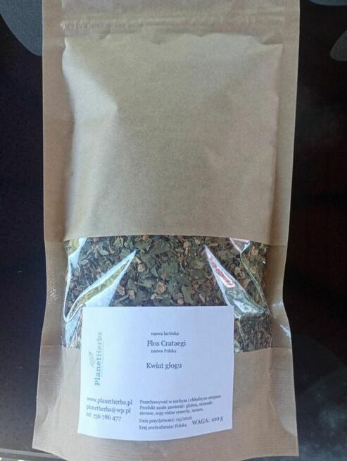 Kwiat głogu naturalny polski produkt - 100 g