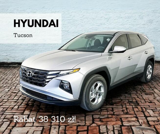 Hyundai Tucson | Hybryda 215 KM | Rabat 38 310 zł!