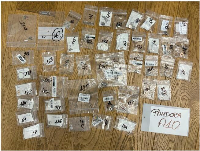 Syndyk sprzeda biżuterię (ponad 500 sztuk)