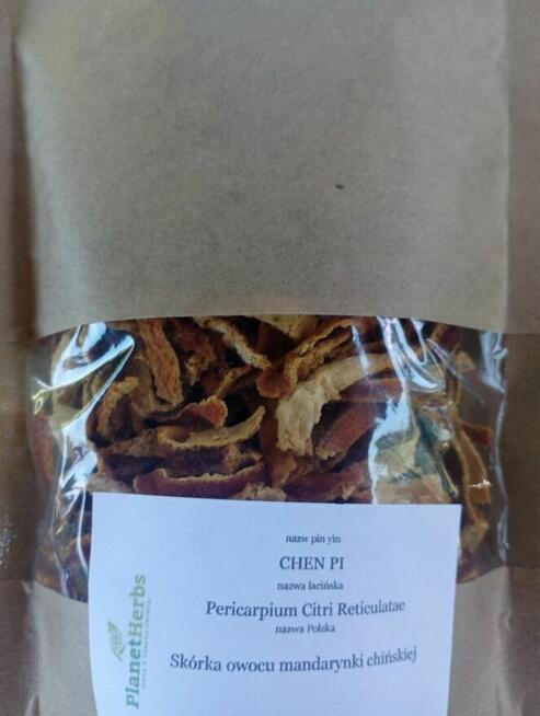 Skórka owocu mandarynki chińskiej 100g naturalny Polski