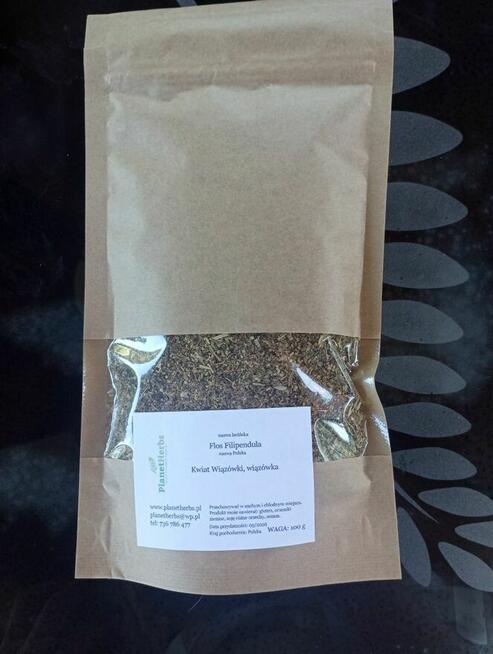 Kwiat wiązówki naturalne ziola polski produkt - 100 g