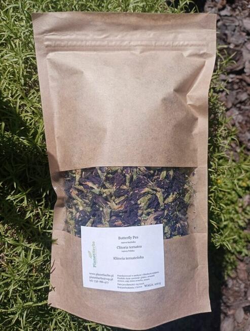 Klitoria ternateńska Niebieska herbata 100 % naturalna-100g