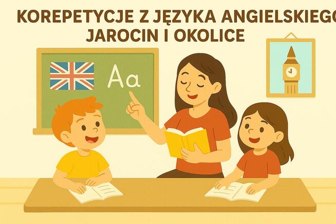 Korepetytor/ka języka angielskiego – Jarocin i okolice