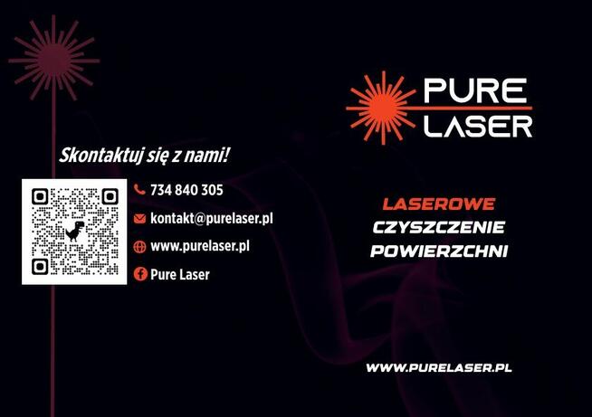 Laserowe czyszczenie powierzchni/piaskowanie