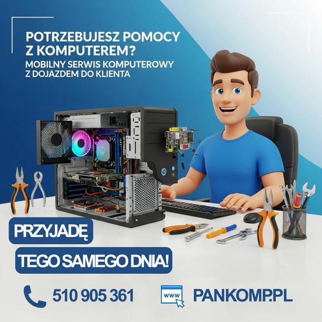 serwis komputerowy chrzanow informatyk dojazd do klienta