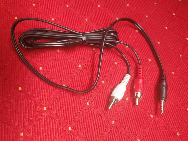 Kabel Jack Chinch Czincz audio AUX 3,5 mm Przewód Stereo RCA