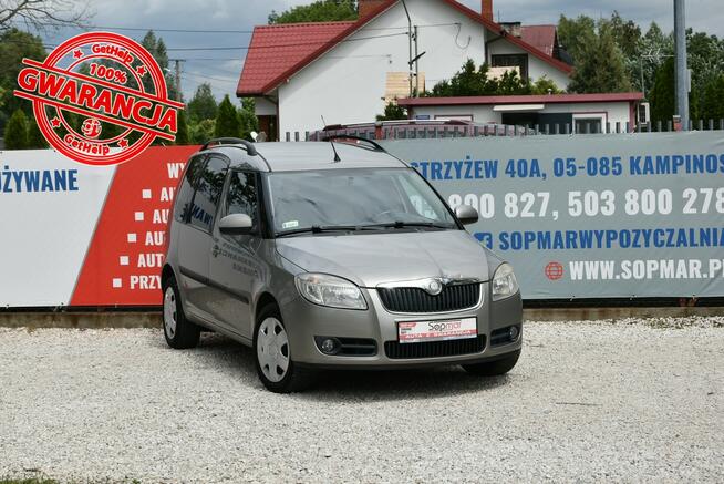 Škoda Roomster 1.4TDi 80KM 2008r. Klima TEMPOMAT isofix POLECAM