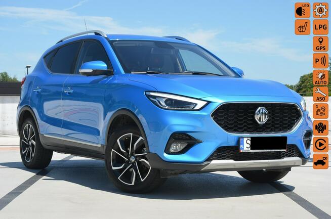MG ZS 111 KM aut + LPG / Navi / Skóra/ Kamera 360 / Grzania/ Alu/ Gwarancja