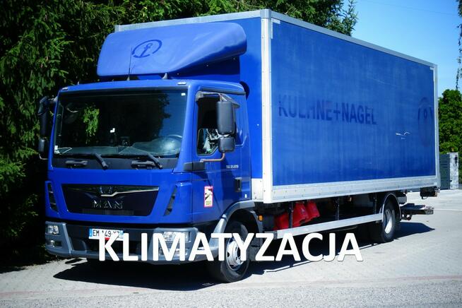 MAN TGL 12.220 Euro 6 kontener z windą Sprowadzony, poduszki klima