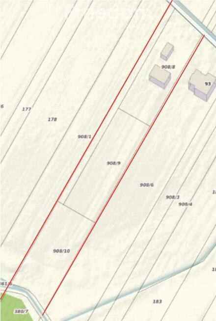 Działka budowlana 2 375 m2 , Maliszów